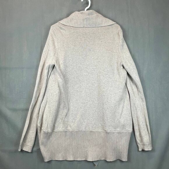 Victoria’s Secret Women’s Small Beige Open Front Cardigan Soft Knit Casual Work - Picture 5 of 7